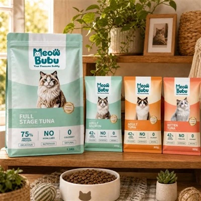 Seafood Cat Food